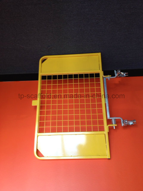 Porte d'échelle en acier de porte de sécurité d'échafaudage pour l'échafaudage